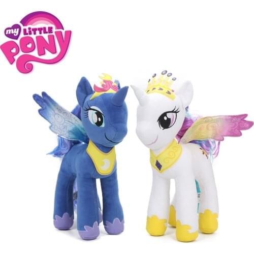 32cm My Little Pony Plush Toys Friendship is Magic Princess Celestia Princess Luna Collection Dolls Birthday Gift for Girls