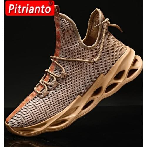 Mens Casual Shoes for Man Sneakers Durable Outsole Trainer Zapatillas Deportivas Hombre Fashion Sport Running Shoes Plus Size46