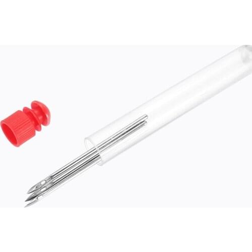 Speedy Stitcher Needle Kit - Diamond-Point Stainless Steel Needles for Sewing AUG889