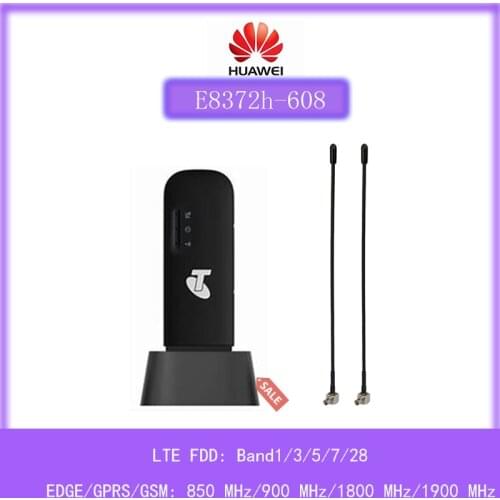 Unlocked Huawei E8372h-608 WiFi Hotspot 150Mbps LTE 4G 3G USB Modem Stick Router