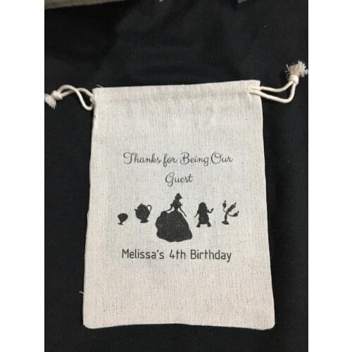 Custom the Beast birthday party princess Hangover Kit favor gift Welcome Bags Bachelorette hen bridal shower party gift bag