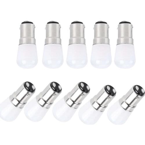 10Pcs 1.5W AC230V E12 LED Candle Light Bulb Chandelier Pendent Lamp Replacement Bulbs Landscape Cabinet Table Desk Lamp Bulb