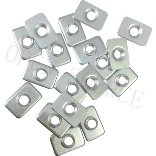100pcs Openbuilds T-Nut Tee Nut M5 M4 M3 for V-slot , OX CNC, 3D Printer Aluminum Extrusions frame use