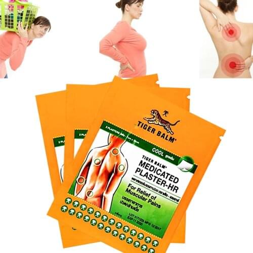 Thailand Tiger Balm Cool Medical Plaster-HR For Arthritis Back Neck Waist Pain Stiff Shoulder Painkiller Medical Plaster