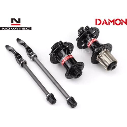 Taiwan Novatec D881SB D882SB AM DH 4IN1 Alloy Mtb Disc 32 Hole Bicycle Hub Mountain Bike Thru Axle Hub 15mm*100mm 12mm*135/142mm