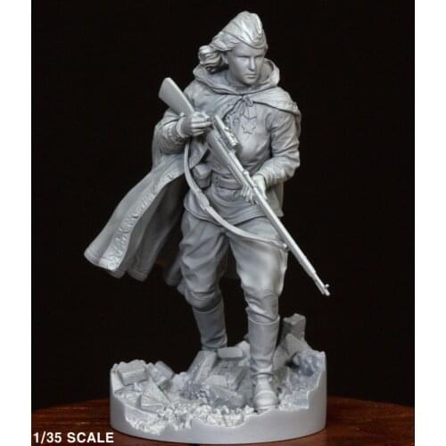 1/35 Resin Model Figure GK , Unassembled and unpainted kit