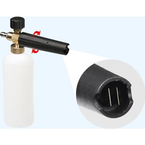 1 Pcs Car Foamer Wash Jet Bottle 1/4\" Snow Foam Lance Cannon Washer Soap Pressure