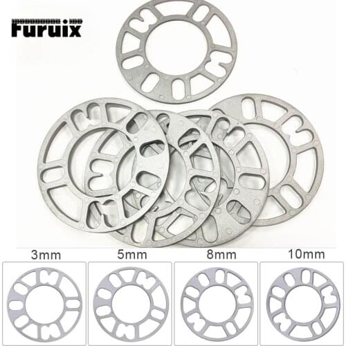 1PC Universal Auto Car Wheel Tire Spacers Adaptor Shims Plate FIT for Most 4x100 4x114.3 5x100 5x108 5x114.3 5x120