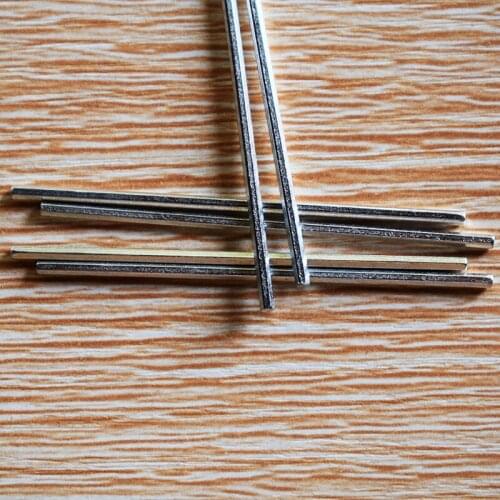 10/100pcs 1.8x61mm hex shaft iron axle /rc car robot ship four-wheel drive axle/DIY toy technology model parts/baby toy