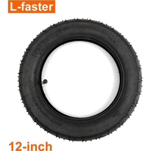 12 Inch Tire For Bicycle Wheel 12 1/2 x 2 1/4 Tyre And Tube For Small Electric Bike Wheel Diameter 30cm