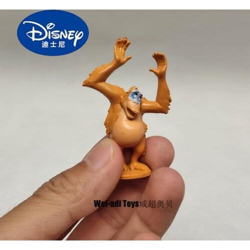 12PCS 5.5cm Disney Small size baboon decoration childrens cognitive toy model decoration doll cake decoration