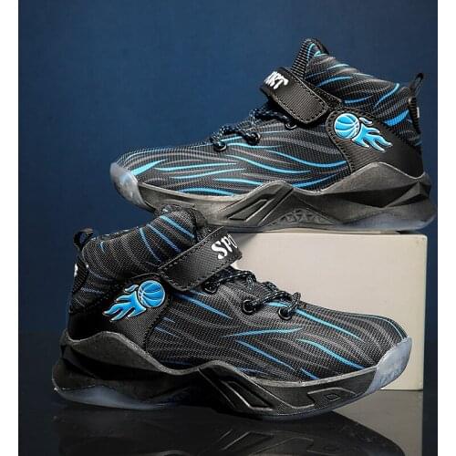 Kids Basketball Shoes for Boys High To Help Shockproof Sport Shoes Boys Non-slip Basketball Shoes Zapatillas Hombre 2020