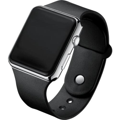 Men Watch Electronic LED Digital Sports fashion watches for men Silicone Electronic Watch female watch relogio masculino A001