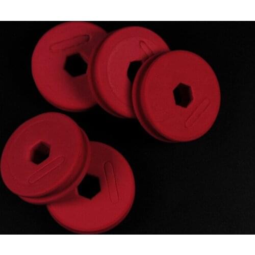 10PCS Soft Round Fishing Line Holders Fishing Flies Hook Foam Carp Fishing Rig Tackle Accessories