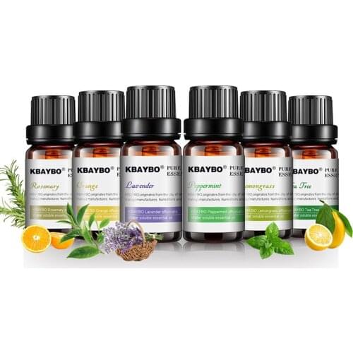 DELIXING Essential oils for aromatherapy diffusers lavender tea tree lemongrass tea tree rosemary Orange oil