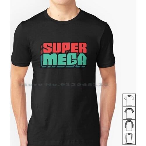 Supermega T Shirt 100% Cotton Supermega Julian Sex Party Matts Mom Super Mega Game Grumps Youtube Oney Plays Egoraptor Creative