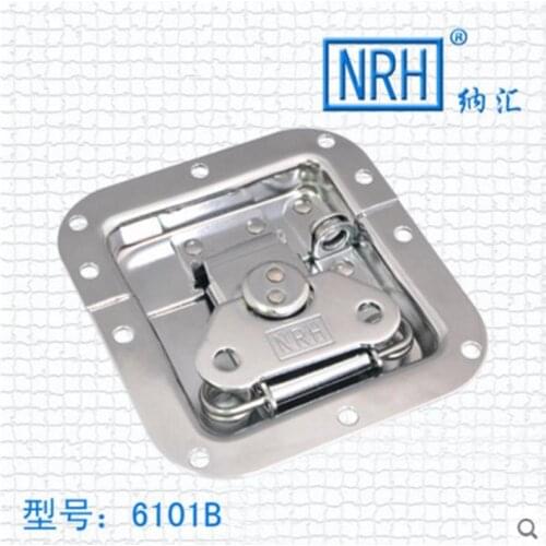 NRH 6101B cold rolled steel DJ cabinet butterfly latch Seismic Audio a pair of recessed butterfly latch for transport case latch