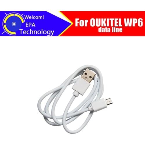 OUKITEL WP6 Cable 100% Original Official Micro USB Charger Cable USB Data cable phone charger Data line For OUKITEL WP6 Phone