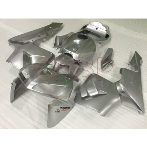 Fairing Kits CBR 600 RR 2005 - 2006 Silver Grey Fairing Kits for Honda CBR600RR 06 Abs Fairing CBR 600 RR 06 no paint