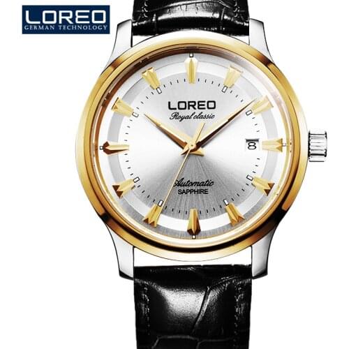 LOREO Men's Watch