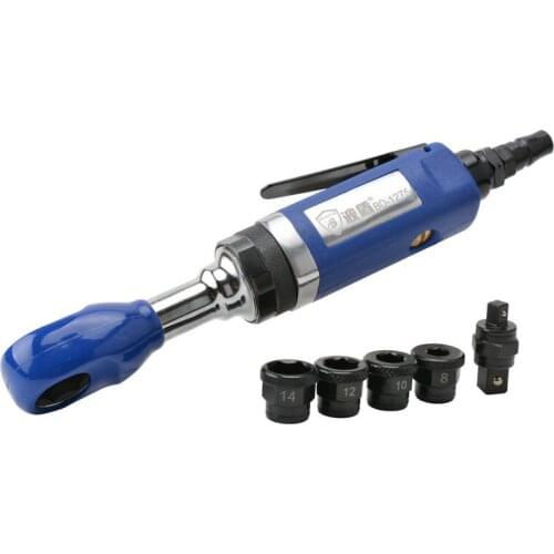 Multi-functional Pneumatic Air Ratchet Wrench Sockets Work Settings for Car Repairing Maintenances 8mm/10mm/12mm/14mm Y