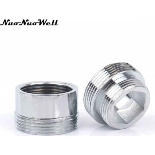 1pc Stainless Steel Male M22 to M18 Thread Connector for Faucet Fittings Water Tap Adapter Water Purifier Accessory