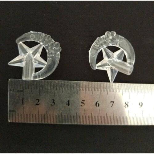 YIYANG Plastic Moon and Star Accessories for Wedding Events Parties Holiday Festivals Outdoor Decor. Lights Luces Accessorios