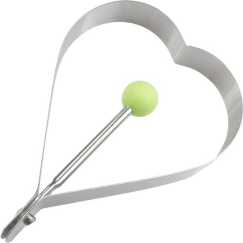Heart Shape Stainless Steel Egg Mold Omelette Egg Fried Frying Pancake Cooking Mould Breakfast Cooking Tools Egg Tools