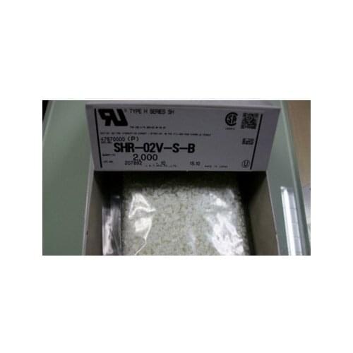 SHR-02V-S-B CONN HOUSING SH 2POS 1MM WHITE Rectangular - Housings JST Connectors terminals housings original parts