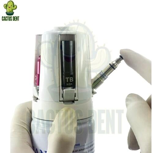 Dental Turbine Handpiece Lubricant Lubricating Machine /Handpiece Oil Cleaning System / Dental Rotor Drill KAVO NSK Adapter
