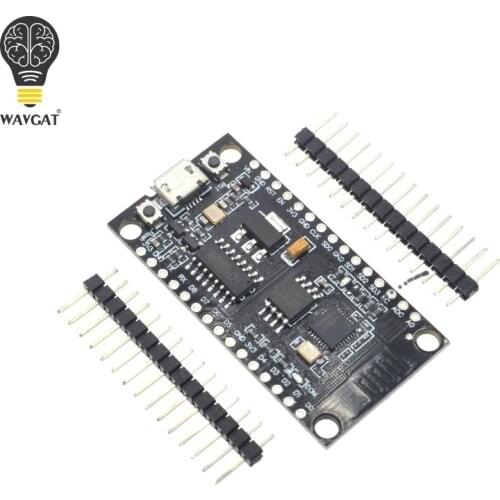 WAVGAT NodeMCU V3 Lua WIFI module integration of ESP8266 + extra memory 32M flash, USB-serial CH340G