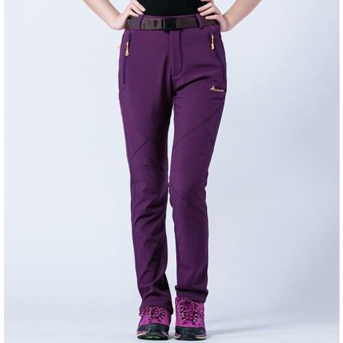 Women thin hiking pants waterproof windproof trousers spring outdoor for Camping Ski Climbing Hiking Trousers fishing pants