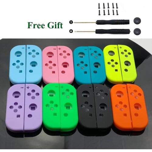 1 Pair For Nitend Switch JoyCon Joy Con Controller Housing Shell Case For NS NX Joy-Con Controller Cover