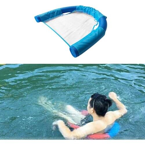 1PCS Swimming Floating Chair Pool Float Net Sling Mesh Float Chair Net for Party Kids Adult Bed Seat Water Relaxation
