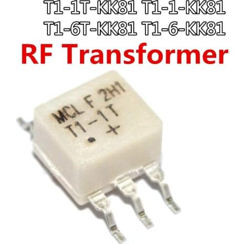 1pcs T1-1T-KK81 T1-1T T1-1-KK81 T1-1 T1-6T-KK81 T1-6T T1-6-KK81 T1-6 RF transformer
