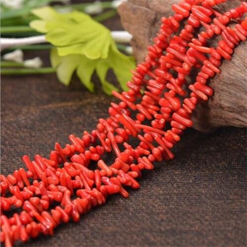 Natural Stone branches Beads 4-10mm Irregular Shape Coral Loose Spacer Bead For Jewelry Making DIY Necklace Bracelet Earring 15"