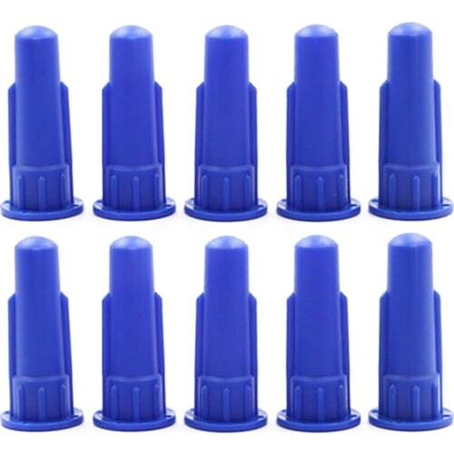Cylindrical Cone For Cartridge Caulking Spare Part Nozzle Spray Tip For Silicon Sealant Dispenser Syringe Accessory 10Pcs