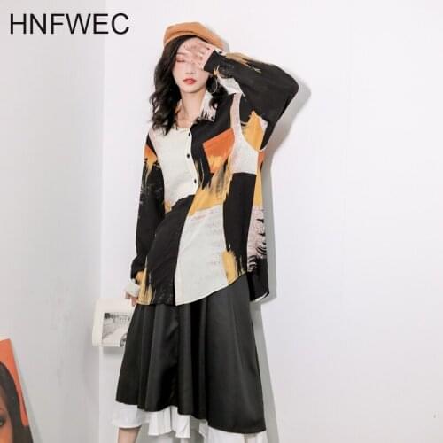 Цветные блузки HNFWEC China At AliExpress