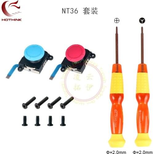 HOTHINK For 12 pieces/set Original Analog Joystick Thumb Sticks Sensor Replacements For Nintend Switch Joy Con Controller