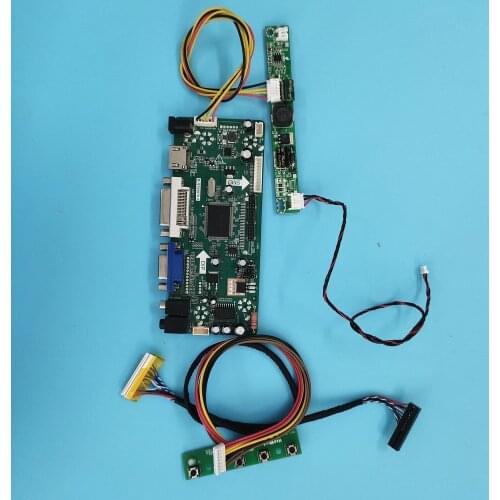 Kit for LM185WH2 TL 1366x768 LVDS LCD Display Audio Panel 30pin HDMI+DVI+VGA Screen Controller Board M.NT68676 Monitor LED 18.5"