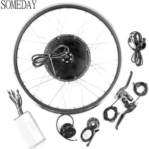 Bike Electric bicycle Conversion Kit 48V 1000W Front Brushless Motor Wheel 24/26/28/29 inch 700C wheel with KT LED900S Display