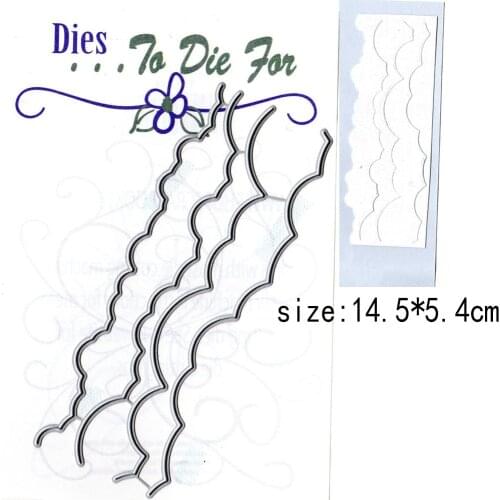 Sky cloud city background Metal Cutting Dies for DIY Scrapbooking Photo Album Decorative Embossing DIY Paper Cards Cutting Molds