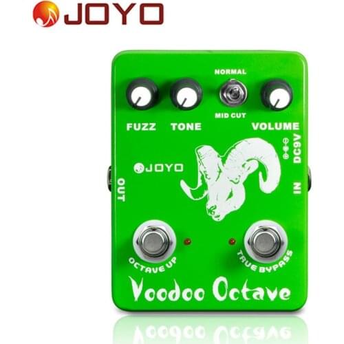 JOYO classic fuzz guitar effect pedal with octave effect guitar stompbox bass fuzz reproduce 60s vintage MKIV MK2 FUZZ effect