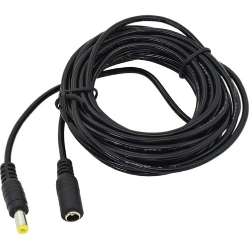 DC12V Power Adapter Extension Cable 1m 3m 5m 10m Length Video Surveillance IP Camera Power Cord Extend Connection Cable