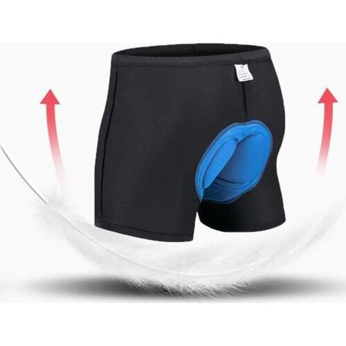 2020 Upgrade Cycling Shorts Mens Cycling Underwear Solid Comfortable Underwear Sponge Gel 3D Padded MTB Bicycle Short Pants