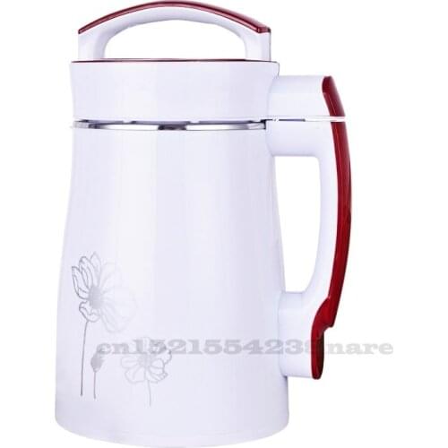 220V/750W Intelligent Soybean Milk Machine Freshly Ground Grains Nutritious Rice Cereal Auto Heating Filter-free Cooking Machine