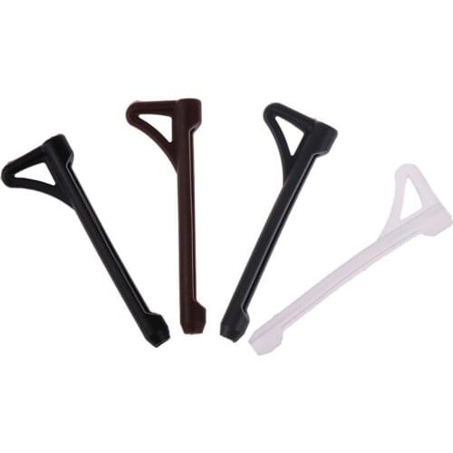 2pair/set holder for children sunglasses reading glasses ear grip hooks High quality silicone anti-slip eyeglasses