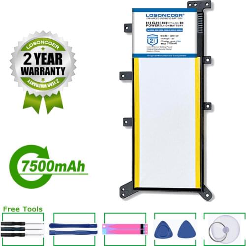 6850mAh C21N1347 Battery For ASUS X554L X555 X555L W519L X555LB X555LP X555LN X555MA 2ICP4/63/134 A555LD4030 X555LD4010 A555L