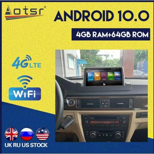 AOTSR For BMW E90 Android 10.0 4G LTE WIFI GPS Navigation Car Radio Player Multimedia Player Head Unit DSP Carplay