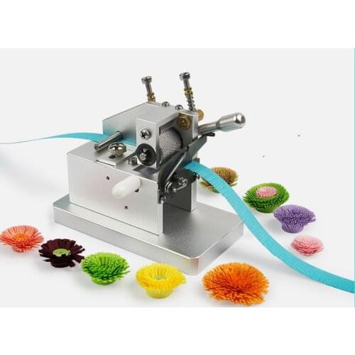 DIY manual paper cutter paper art tassel machine 3D handmade color paper flower making tool